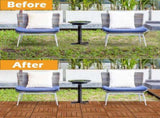27pcs Wood Interlocking Deck Tiles 11.8"x11.8", Waterproof Flooring Tiles for Indoor and Outdoor, 26135627