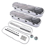 ZUN Polished Engine Valve Covers for Chevrolet Small Block V8 LS1 LS2 LS3 LS6 293 325 364 376 427 Ci 03329255