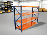Garage shelves Heavy Duty - 4400 lbs garage storage 4 levels, adjustable metal shelving units and 57666355
