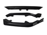 3PCS Black Kit fit for Honda Civic 11th Generation 2022 Front Lower Bumper Lip 61886064