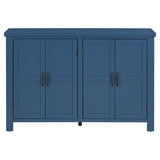 U_STYLE 4-Door Storage Sideboard with Adjustable Shelves and Retro Atimon Handles ,Ample N711P218615V