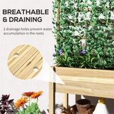 Raised Garden Bed/Garden Bed Galvanized Planter 41395062