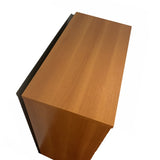 Five drawer chest Metal handles Metal Glide rails Light Cherry color B107P293602