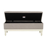Tufted Storage Bench B035P262687