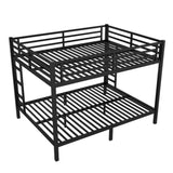 Metal Queen over Queen Bunk Bed for Teens and Adults,Space-Saving/Noise Reduced/No Box Spring W1580P247769