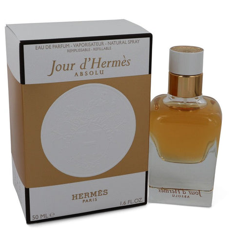 Jour D'hermes Absolu by Hermes Eau De Parfum Spray Refillable 1.6 oz for Women FX-547934
