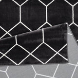 Trellis Geometric Woven Area Rug B03598017