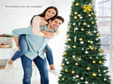 9ft Slim Pencil Christmas Tree - Space-Saving Design for Small Corners, 1500 Realistic PVC Branches 53891732