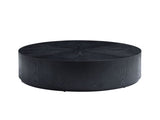 35.43 Inch Modern Round Coffee Table MDF Coffee Table for Living Room,Drum Center Table for W2582P389443