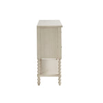 ZUN 2 Drawer Accent Chest Antique Cream See below B03548935