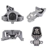 ZUN 4X Engine Motor & Auto Trans Mount for Mercedes CLA250 GLA250 2.0L L4 Auto Trans 2462400809 58889715