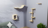 Modern Wall-Mounted Cat Furniture - 4pcs W243P326633