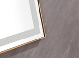 118 x6 Inch LED Bathroom Mirror with Aluminum Frame, Wall Mounted Vanity Mirror, Anti-Fog, Memory, W2287P311608