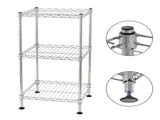 3-Tier Steel Wire Shelving Tower 10508574