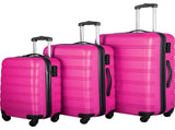 3 Piece Luggage Set Hardside Spinner Suitcase with TSA Lock 20" 24" 28" Available 81375301