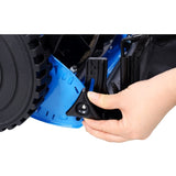 14-Inch 5-Blade Push Reel Lawn Mower with Grass Catcher, BLUE COLOR 85771439