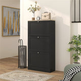 ZUN Shoe Storage Cabinet 09853491