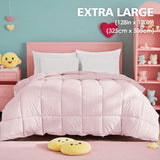 Pink comforter insert, soft and comfortable against the skin, suitable for all seasons, machine 80852914