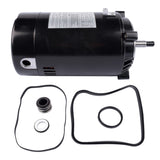 ZUN UST1072 Round Flange Swimming Pool Pump Motor for Hayward Super, Super II, Max Flow Pumps, Northstar 83424491