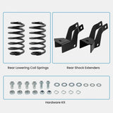4" Drop Lowering Kit for Chevy Tahoe Suburban GMC Yukon XL Denali 2007-2014 35437626