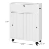 ZUN Bathroom Storage Cabinet white-AS （Prohibited by WalMart） 63470457