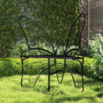 ZUN Modern Butterfly Cast Metal Garden Bench, Outdoor Bench Patio Seat, Park Bench Outdoor Seating for W2167P190141