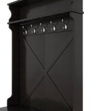 ZUN Hall Tree with Top Shelf and Storage Bench, Hallway Shoe Cabinet with Sliding Doors, Coat Rack with W1307P175740