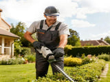 Cordless Grass Trimmer with 20000 RPM Motor, 2600mAh Battery, Dual-Action Steel Blade Hedge 05504013
