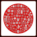 Baishou Tayin Energy Painting Traditional Chinese Art Size 22.4 X 22.4 inch 34660154