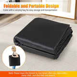 Infrared Sauna Blanket for Home Use with Armholes Wraps and Sauna Bag 37225164