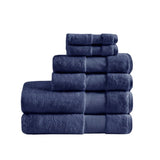 Cotton 6 Piece Bath Towel Set B03599354