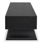 Black 3-Drawer TV Stand B062P189128
