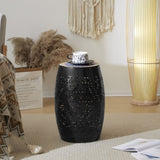 RUBY12" SIDE TABLE -BLACK N770P182376B