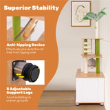 Cat Tree Cat Tower with Cabinet 60292758