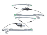 2Pcs Front Left and Right Window Regulator with Motor Fit for Nissan Altima Sedan 2.5L L4 3.5L V6 58415346