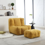Fluffy bean bag chair, comfortable bean bag for adults and children, super soft lazy sofa chair with W1996P190378