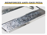 Treadle Chicken Feeder Rodent Proof No Waste, Large Capacity Chicken Grit and Oyster Shell Feeder 77808885