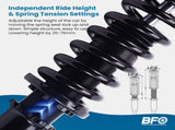 BFO Coilovers Shocks Springs Kit For INFINITI G37 Coupe / Sedan 08-13 RWD ONLY 44236785