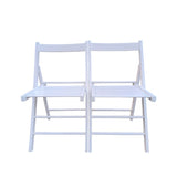 FOLDING CHAIR-2/S, FOLDABLE STYLE -WHITE W49553508