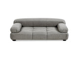 Marcel Upholstered Modern Pet Bed, Small to Medium Dog or Cat Uptown Gray Performance Velvet B2719P448985
