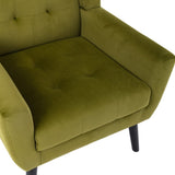 Modern Soft Velvet Material Ergonomics Accent Chair Living Room Chair Bedroom Chair Home Chair With W67634087