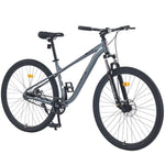 ZUN 29 Inch Wheels Single Speed Mountain Bike, for Men Women Boys and Girls, Front Suspension, Steel W1019P225365