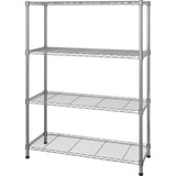 4-Layer Chrome Plated Iron Shelf 120*90*35 Silver 00410035