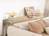 46 inch Pinewood Table, Console Table Entrance Table, Narrow Sofa Table for Living Room 65036131