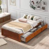 ZUN Orisfur. Twin Size Platform Storage Bed with 3 Drawers WF193634AAL