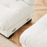 ZUN 27 Ottoman - White W714P253471