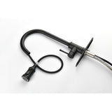 Single Handle High Arc Pull Out Kitchen Faucet,Single Level Stainless Steel Kitchen Sink Faucets W2287141940