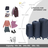 Oxford cloth suitcase grey W2710P242571