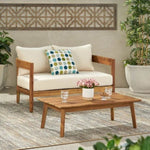 ZUN BROOKLYN LOVESEAT + COFFEE TABLE 66966825