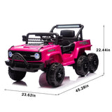 12V Kids Ride On 6-Wheel electric truck car W/Parents Control ,Six-Wheel Suspension,Four W1578P284259